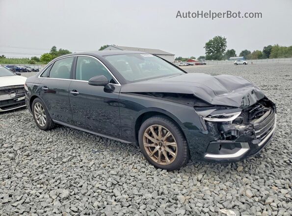 WAUABAF45MN010754 2021 AUDI A4 Черный Передняя правая четверть