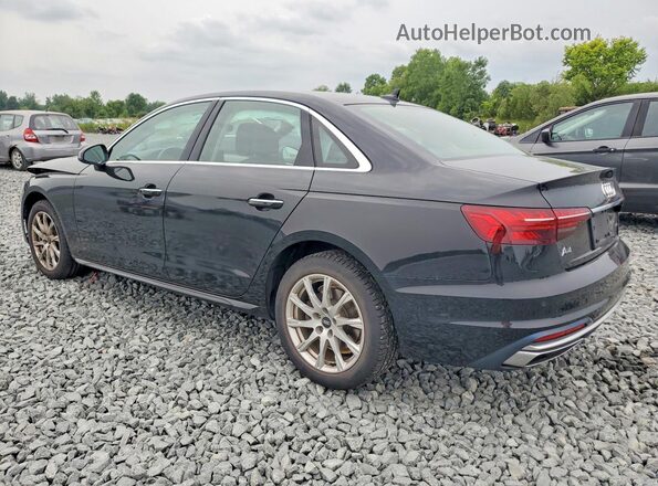 WAUABAF45MN010754 2021 AUDI A4 Черный Задняя левая четверть