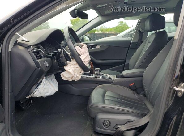 WAUABAF45MN010754 2021 AUDI A4 Черный Вид салона спереди