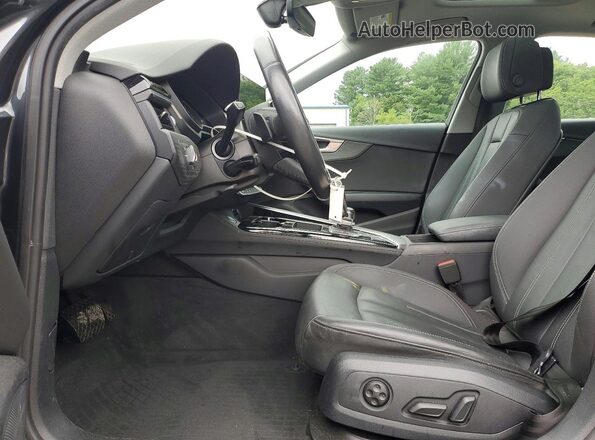 WAUABAF46MA015260 2021 AUDI A4 Gray Front interior view