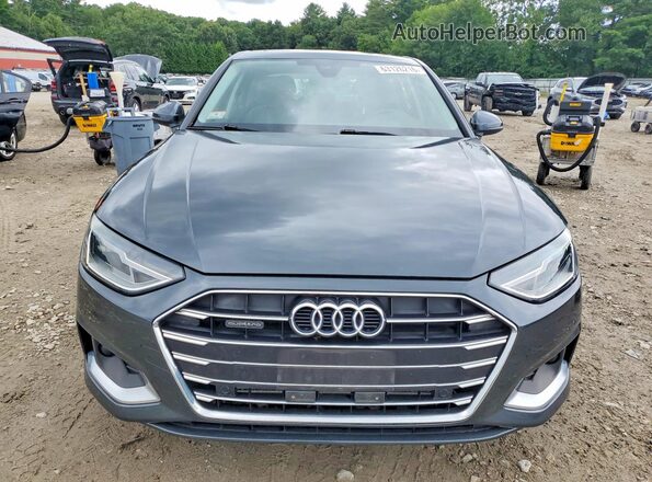 WAUABAF46MA015260 2021 AUDI A4 Gray Front view