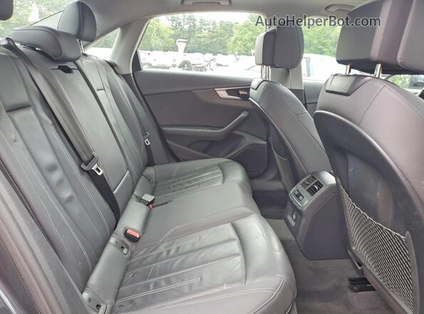 WAUABAF46MA015260 2021 AUDI A4 Gray Rear seats view