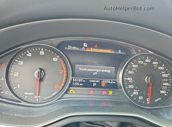 WAUABAF47MA027241 2021 AUDI A4 Black Vista del cuadro de instrumentos