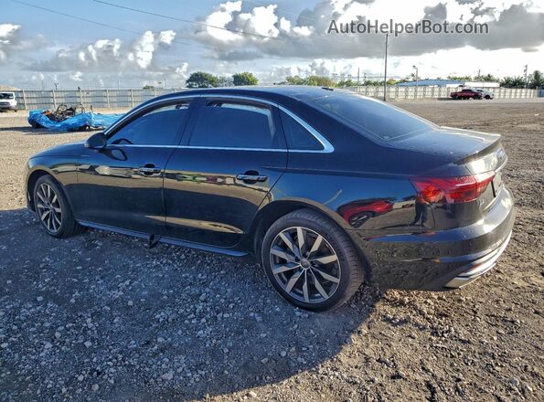 WAUABAF47MN002719 2021 AUDI A4 Black უკანა მარცხენა
