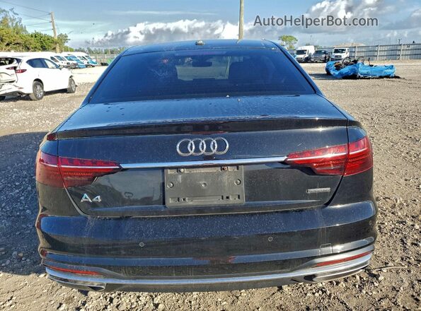 WAUABAF47MN002719 2021 AUDI A4 Black უკანა ხედი