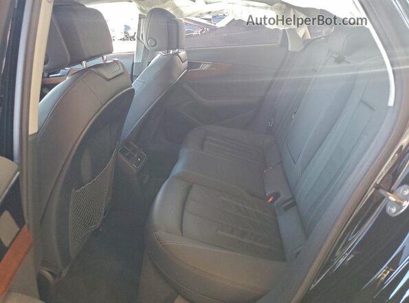 WAUABAF47MN002719 2021 AUDI A4 Black VIN კოდის სტიკერის ხედი