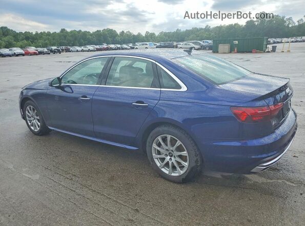 WAUABAF48PN012907 2023 AUDI A4 Синий Задняя левая четверть
