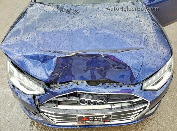 WAUABAF48PN012907 2023 AUDI A4 Синий Вид задней части салона