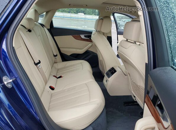 WAUABAF48PN012907 2023 AUDI A4 Синий Вид задних сидений