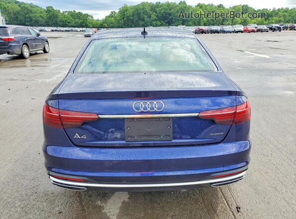 WAUABAF48PN012907 2023 AUDI A4 Синий Вид сзади