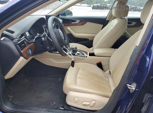 WAUABAF48PN012907 2023 AUDI A4 Синий Вид салона спереди