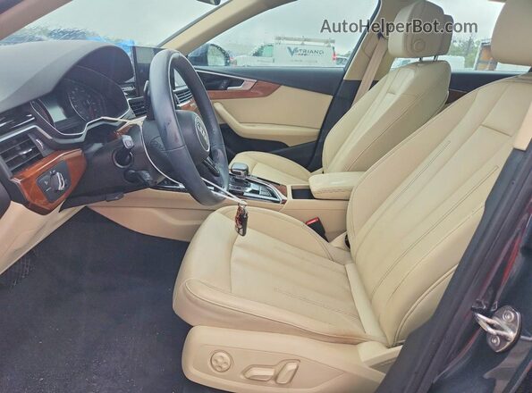 WAUABAF48PN021493 2023 AUDI A4 Черный Вид салона спереди