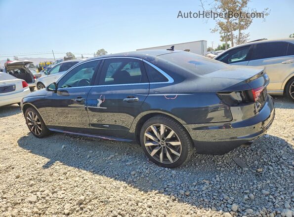 WAUABAF4XMN013911 2021 AUDI A4 Black Rear left