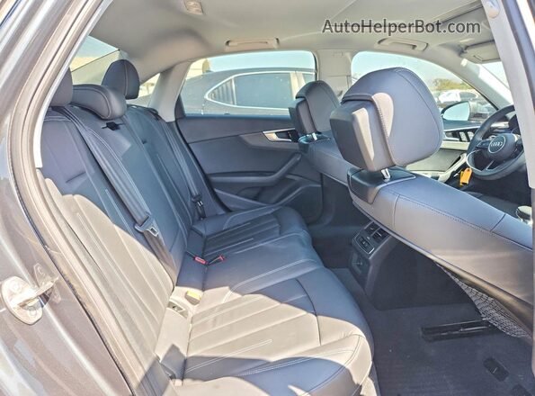 WAUABAF4XMN013911 2021 AUDI A4 Black Rear seats view