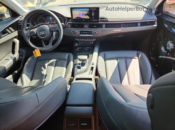 WAUABAF4XMN013911 2021 AUDI A4 Black Dashboard view