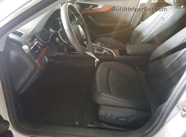 WAUABCF50NA033775 2022 AUDI A5 Белый Вид салона спереди