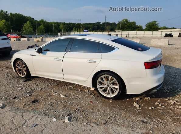 WAUABCF50NA033775 2022 AUDI A5 Белый Задняя левая четверть