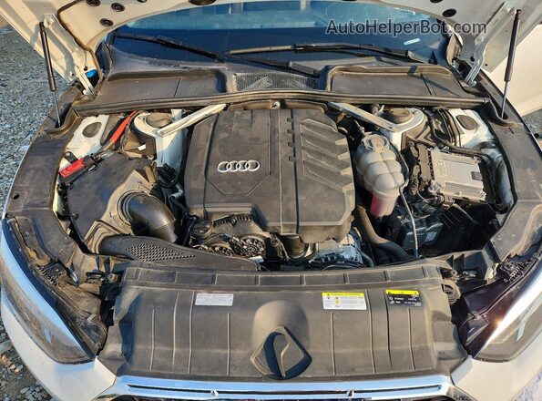 WAUABCF50NA033775 2022 AUDI A5 Белый Вид задней части салона