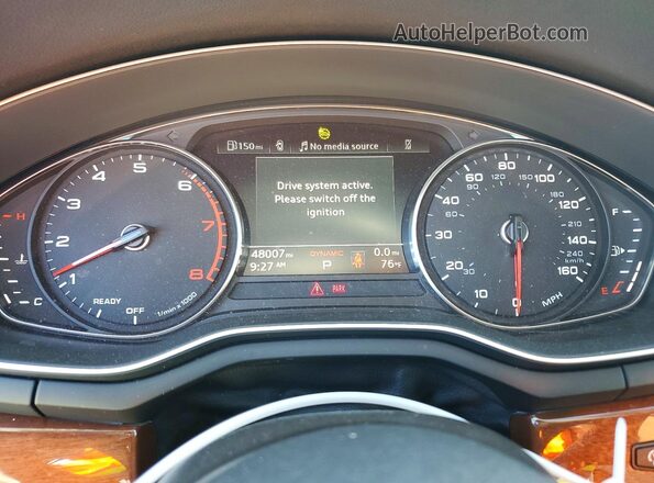 WAUABCF50PA042785 2023 AUDI A5 Gray Вид щитка приладів
