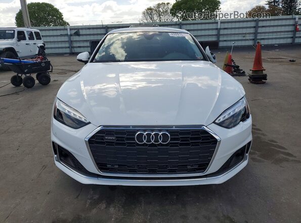 WAUABCF50PA056332 2023 AUDI A5 White Вид спереду