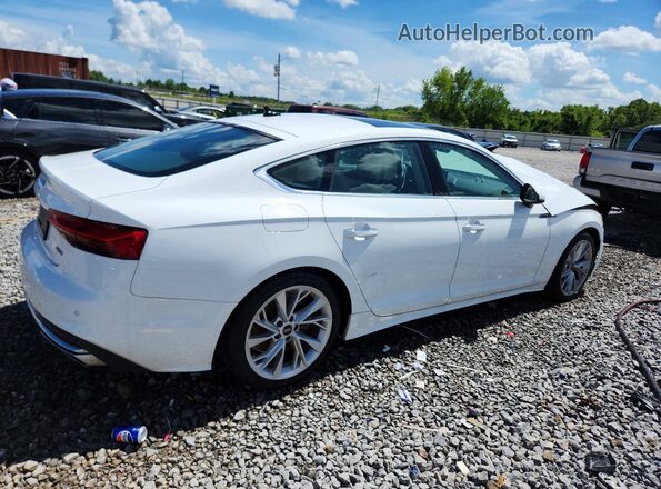 WAUABCF51PA039023 2023 AUDI A5 Белый Задняя правая четверть