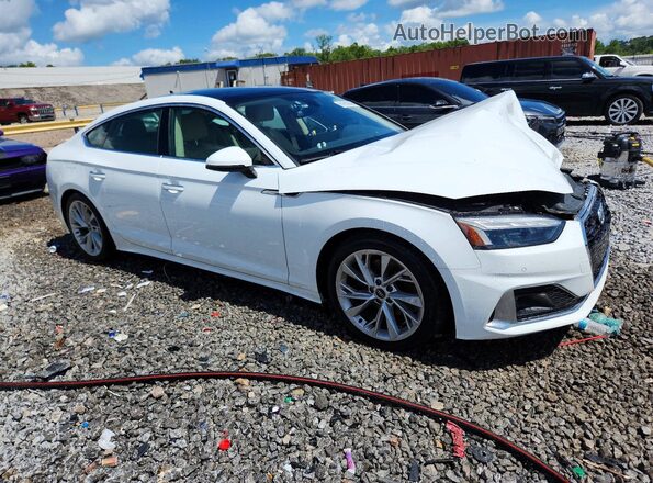 WAUABCF51PA039023 2023 AUDI A5 Белый Передняя правая четверть