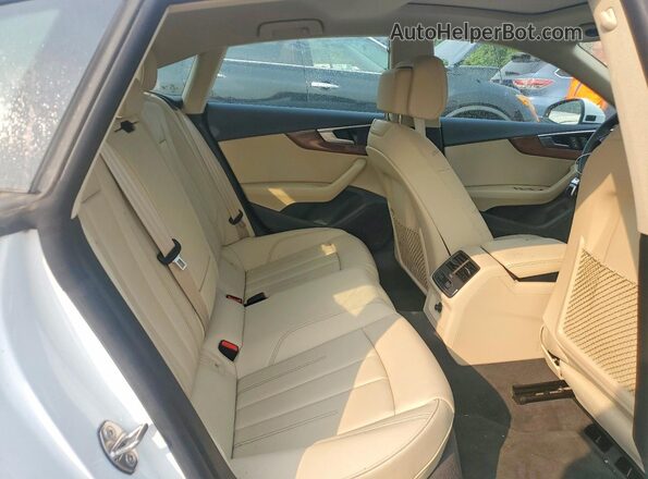 WAUABCF54PA064398 2023 AUDI A5 Белый Вид задних сидений