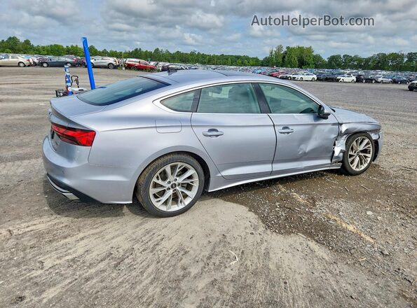 WAUABCF58MA063203 2021 AUDI A5 Серебряный Задняя правая четверть
