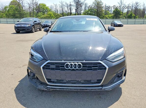 WAUABCF59NA009975 2022 AUDI A5 Black Դիմացի տեսք