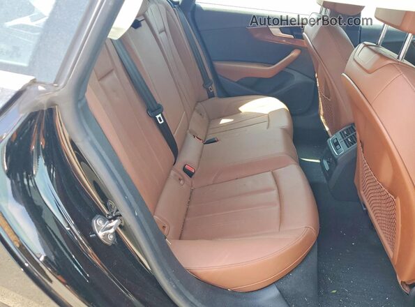 WAUABCF59NA009975 2022 AUDI A5 Black Հետևի նստատեղերի տեսք