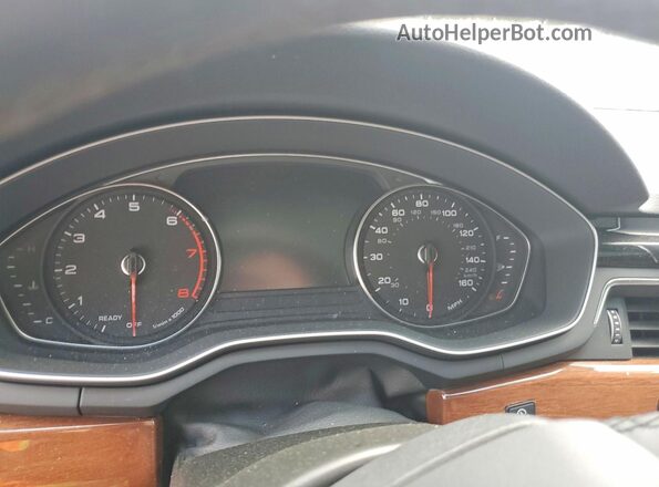 WAUABCF59RA044117 2024 AUDI A5 White Vista del cuadro de instrumentos