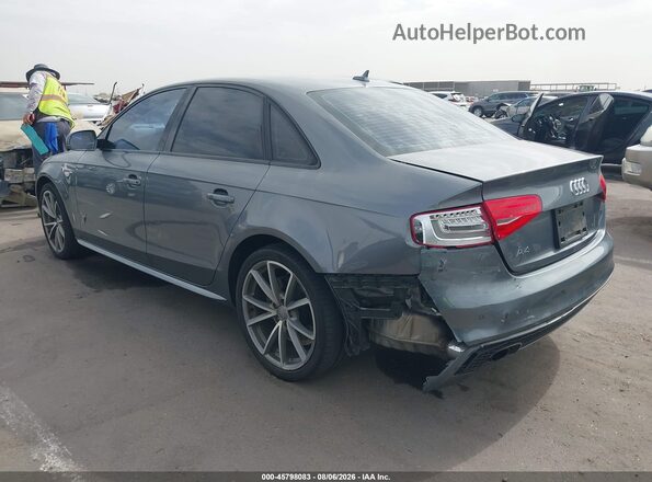 WAUAFAFL7GA012917 2016 AUDI A4 Gray Задня ліва чверть