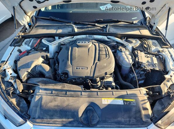 WAUANAF45HN004935 2017 AUDI A4 White უკანა სალონის ხედი