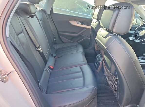 WAUANAF45HN004935 2017 AUDI A4 White უკანა სავარძლების ხედი