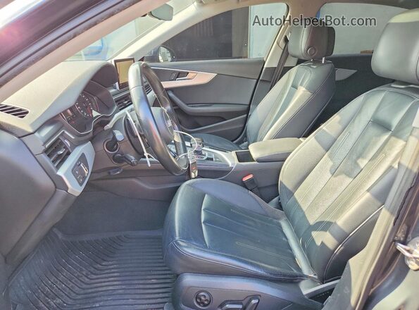 WAUANAF46HN008623 2017 AUDI A4 Gray Vista interior delantera