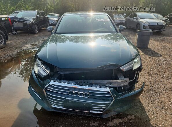 WAUANAF46HN014485 2017 AUDI A4 Green Front view