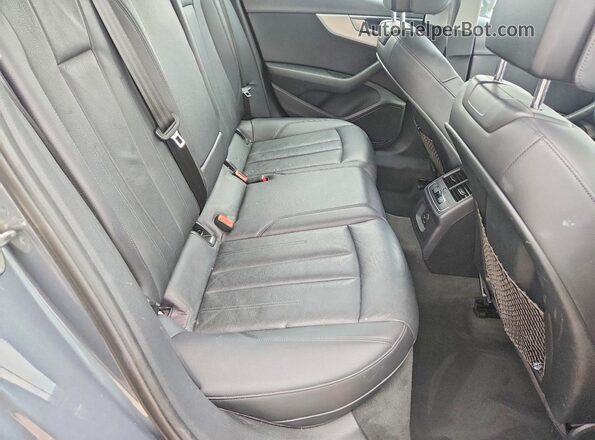 WAUANAF46HN023154 2017 AUDI A4 Gray უკანა სავარძლების ხედი