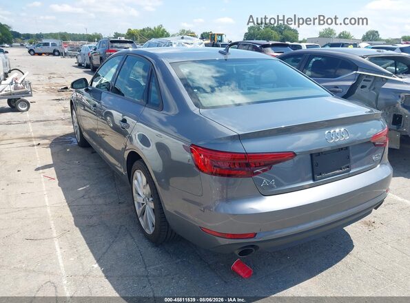 WAUANAF46HN045896 2017 AUDI A4 Серый Задняя левая четверть