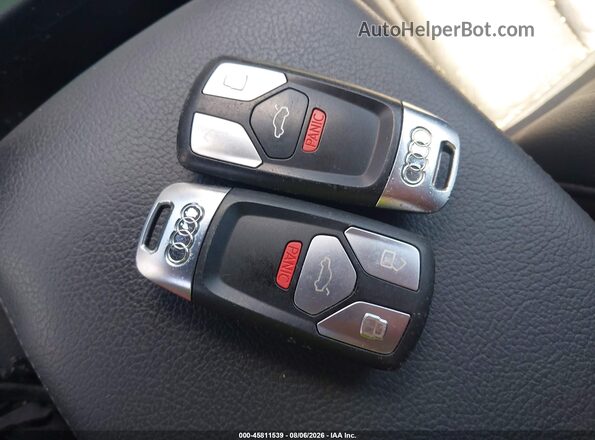 WAUANAF46HN045896 2017 AUDI A4 Серый Вид панели приборов