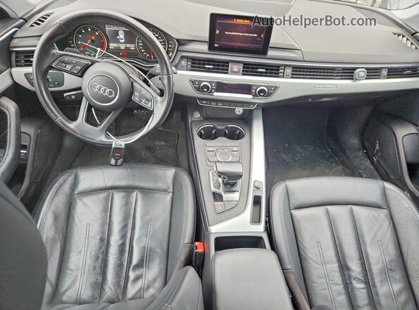 WAUANAF48HN068077 2017 AUDI A4 Black Առջևի վահանակի տեսք