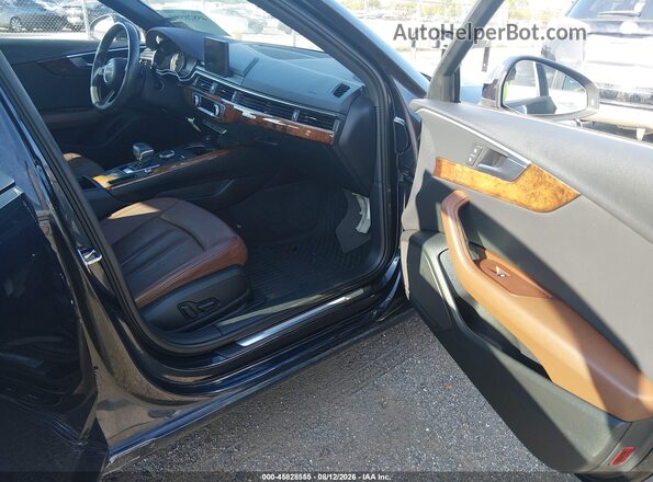 WAUANAF49HN017509 2017 AUDI A4 Dark Blue Vista interior delantera