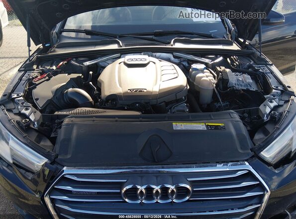 WAUANAF49HN017509 2017 AUDI A4 Dark Blue Vista trasera