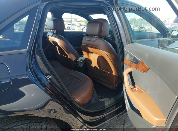 WAUANAF49HN017509 2017 AUDI A4 Dark Blue Vista de la etiqueta del VIN