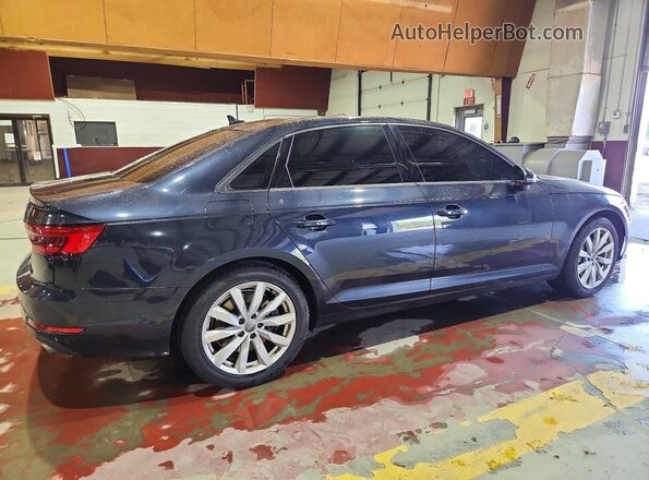 WAUANAF4XHN032309 2017 AUDI A4 Blue უკანა მარჯვენა