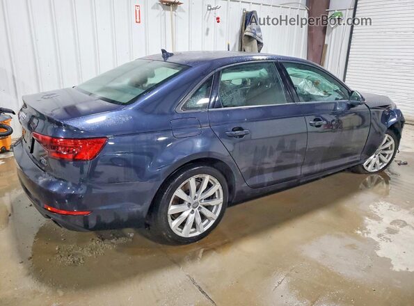 WAUANAF4XHN041575 2017 AUDI A4 Угольный Задняя правая четверть