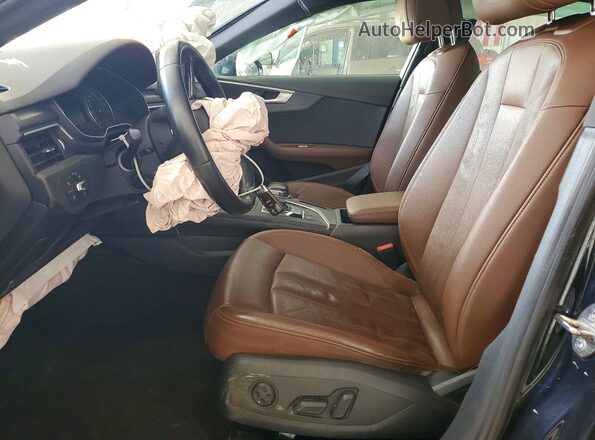 WAUANAF4XHN041575 2017 AUDI A4 Угольный Вид салона спереди