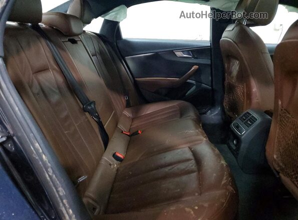 WAUANAF4XHN041575 2017 AUDI A4 Угольный Вид задних сидений