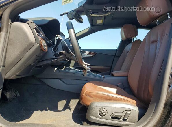 WAUANCF50KA078217 2019 AUDI A5 Black Front interior view