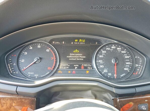 WAUANCF50KA078217 2019 AUDI A5 Black Instrument cluster view