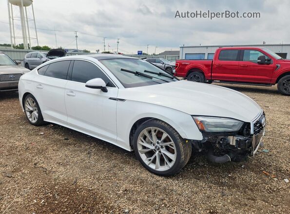 WAUANCF51LA009201 2020 AUDI A5 Белый Передняя правая четверть